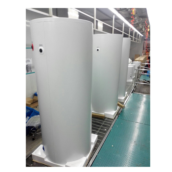 Horizontalni spremnik za vodu od nehrđajućeg čelika za postrojenje za filtraciju 