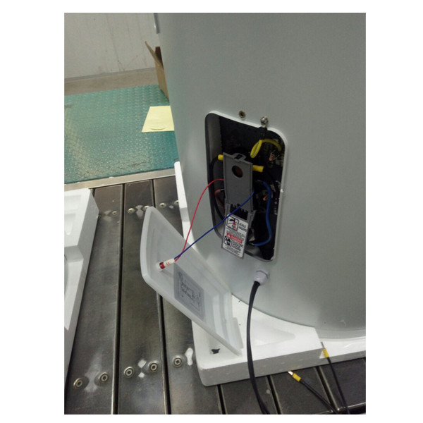 Industrijski zračno hlađeni krovni pakirani / na krovu montirani HVAC sustav 