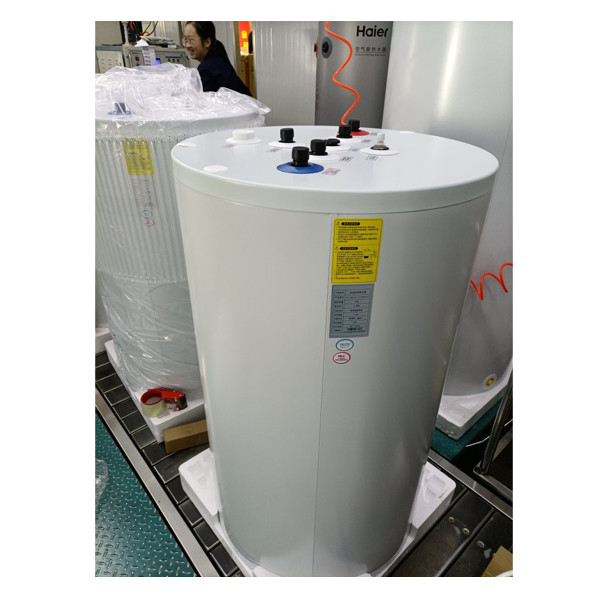 Indirektna / zatvorena petlja (aktivna) Spremnik za spremnik tople vode od nehrđajućeg čelika od bakrene zavojnice 