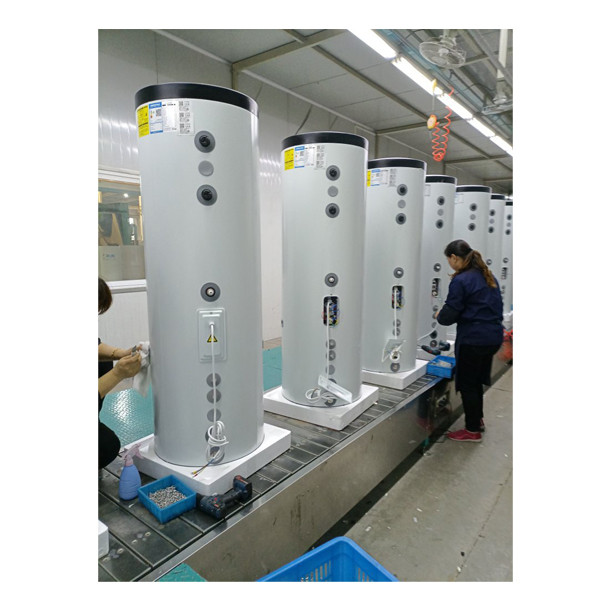 Kemijska industrija Okrugli spremnik za vodu od nehrđajućeg čelika 5000 litara 
