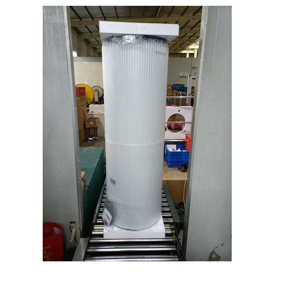 Stainles čelični spremnik za vodu od 500 litara s opskrbom RO Plant China 