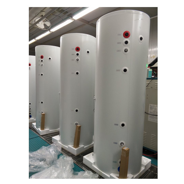 Prilagođeni kapacitet Spremnik za vodu za vodu pod pritiskom od 50L do 10000L Okrugli spremnik za vodu s kotačem 