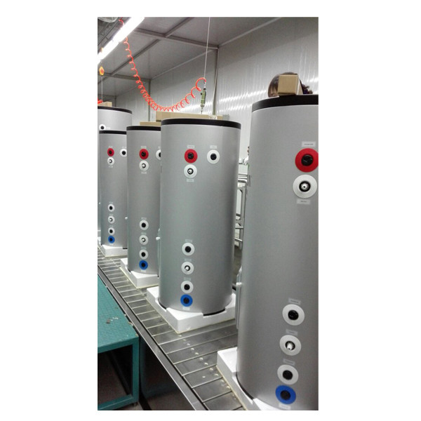 Spremnik spremnika grijača vode obložen staklom Spremnik za kemijske reakcije za teške uvjete 
