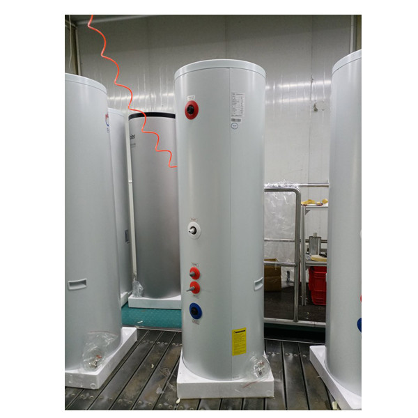Rezervoari za vodu pod tlakom od nehrđajućeg čelika za domaće vodovode 