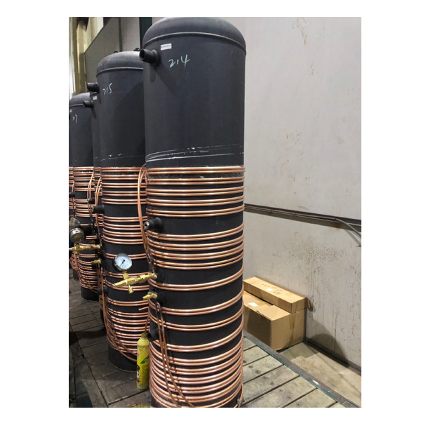 Industrijski solarni pocinčani spremnik za vodu izoliran toplom vodom 