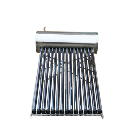 Solarni kolektor toplinske cijevi Vakuumska cijev protiv smrzavanja bez vode Visoka učinkovitost Solarni grijač vode Solarni termalni bakar