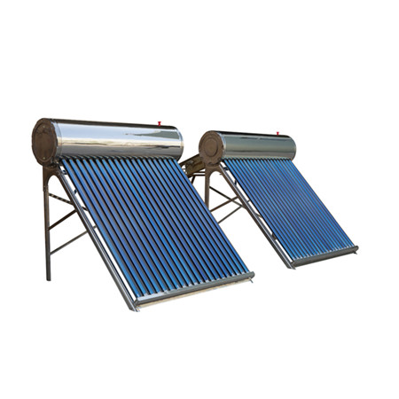 Solarni gejzir sastoji se od spremnika za vodu i solarnog kolektora s ravnim pločama