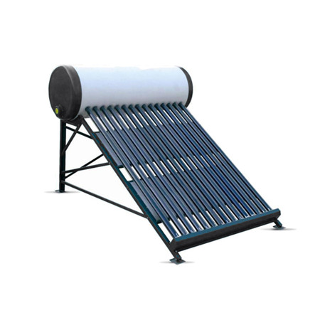 Solarni sustav Rezervoar za vodu od nehrđajućeg čelika Kompaktni netlačni toplinski vod pod tlakom Solarni bojler Solarni kolektor Vakuumske cijevi Solarni rezervni dijelovi